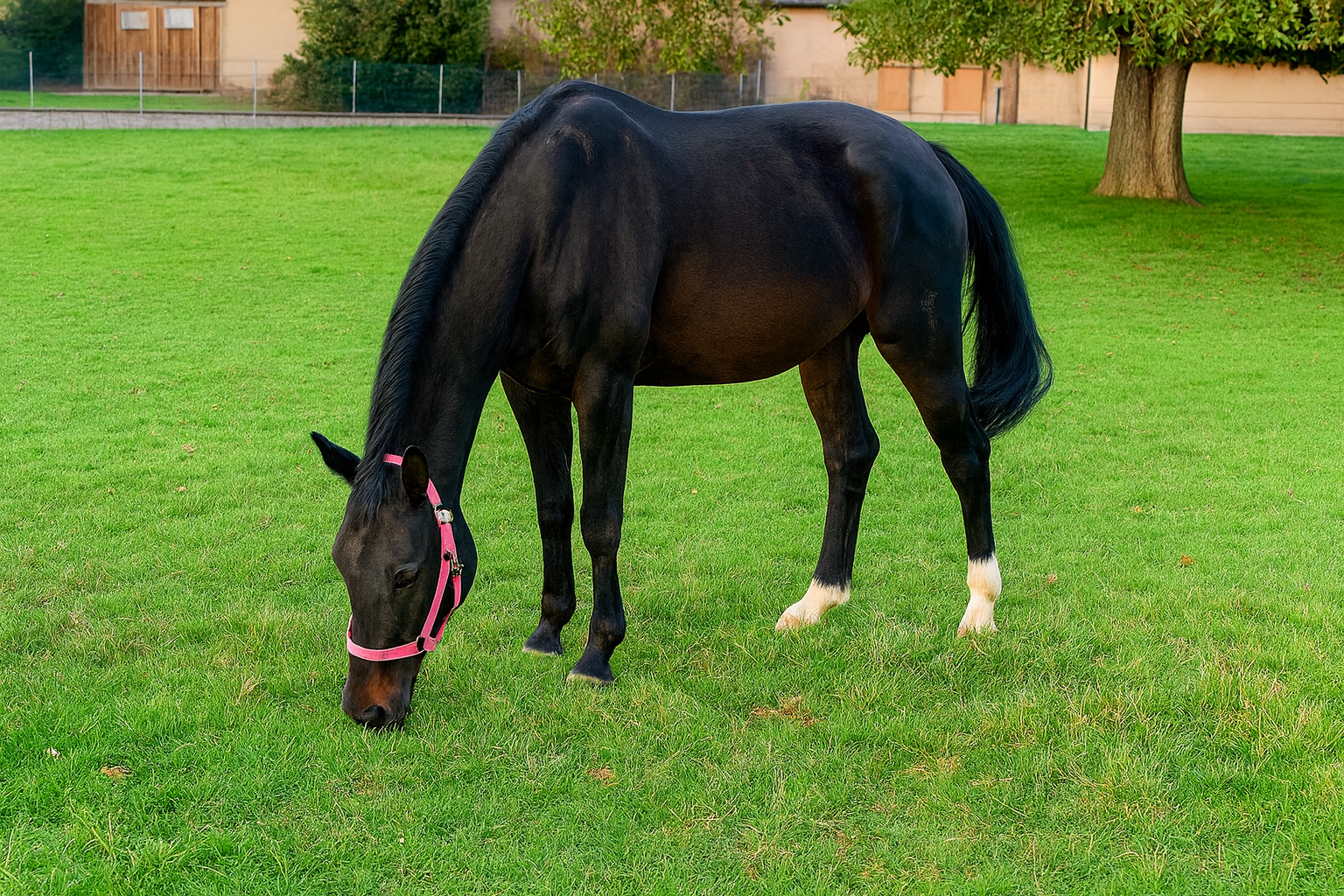 Poney du club nommé Volga